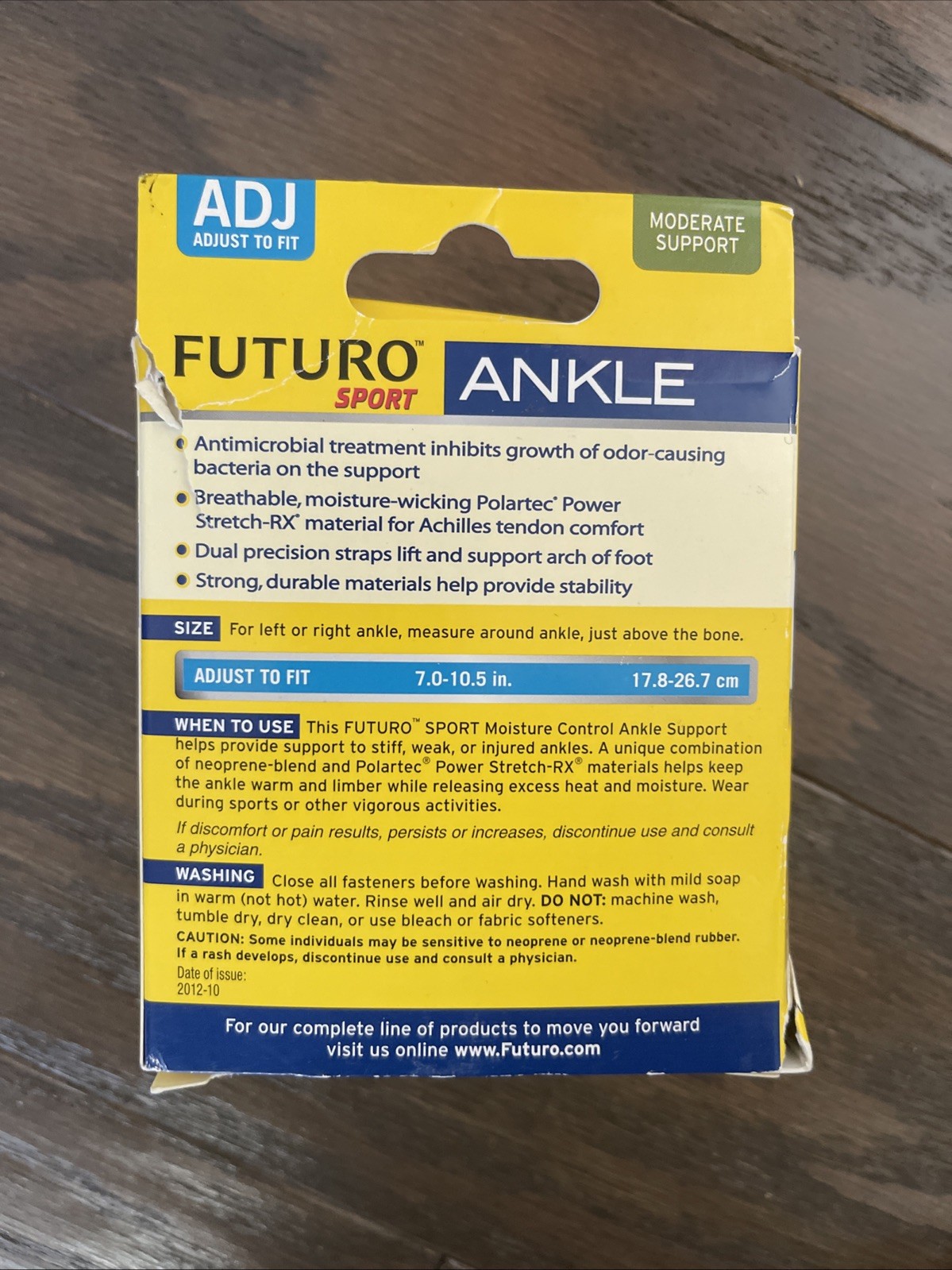 Futuro Ankle Performance Support – Adjustable Size Moderate Support