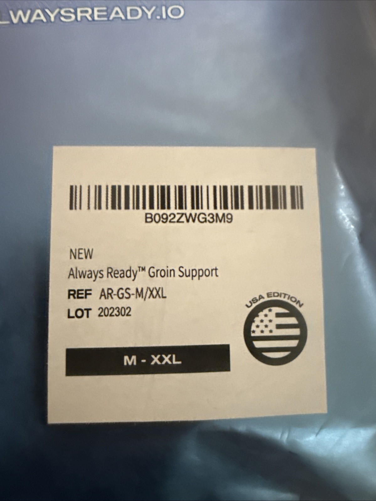 Always Ready Hip Brace for Sciatica Pain Relief w/ Hot & Cold Gel Pack M-XXL NEW