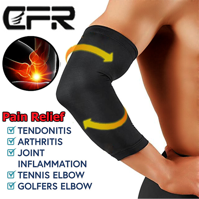 Arthritis Compression Elbow Support Sleeve Arm Brace Tendonitis Tennis Golfer US