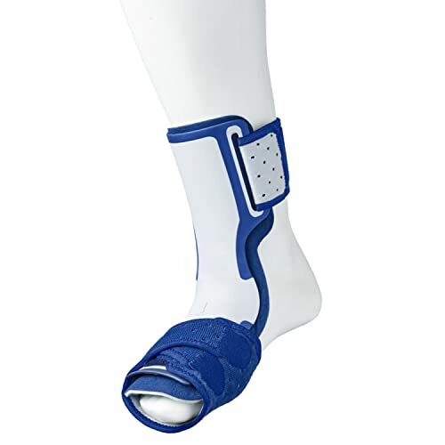 Navy Orthopedic Brace for Plantar Fasciitis Adjustable Low Profile Support