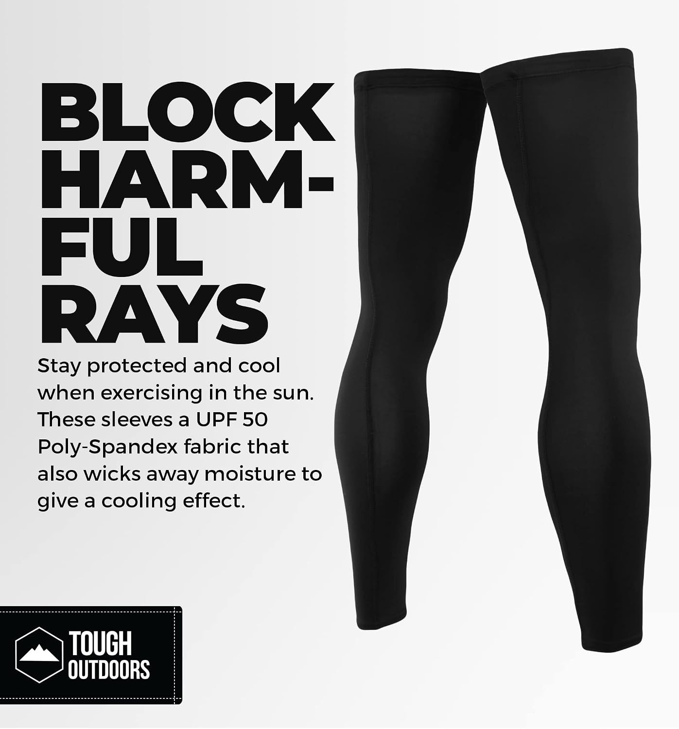High Stretch Leg Compression Sleeves for Sports – Ideal for Cycling & Basketball