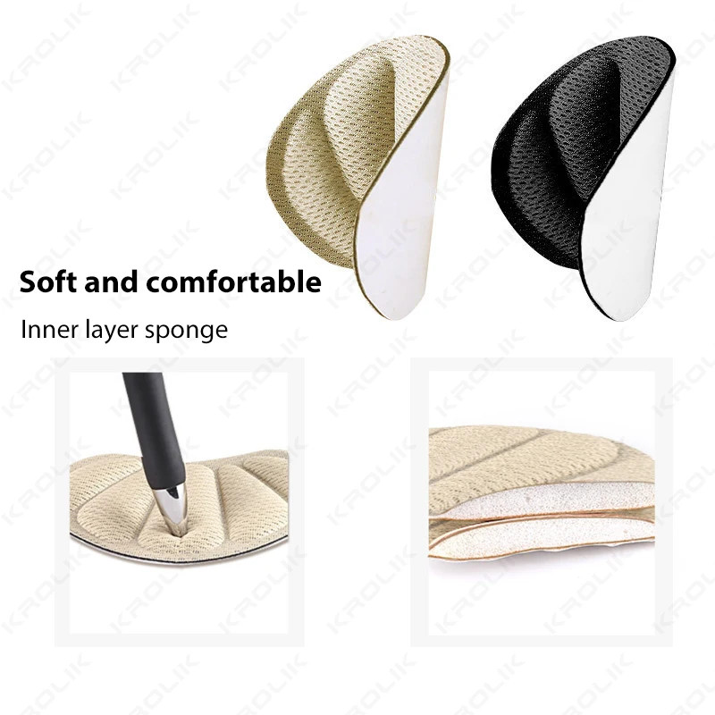 Insoles for Sport Running Shoes Pad Adjustable Heel Liner Grips Pain Relief Patc