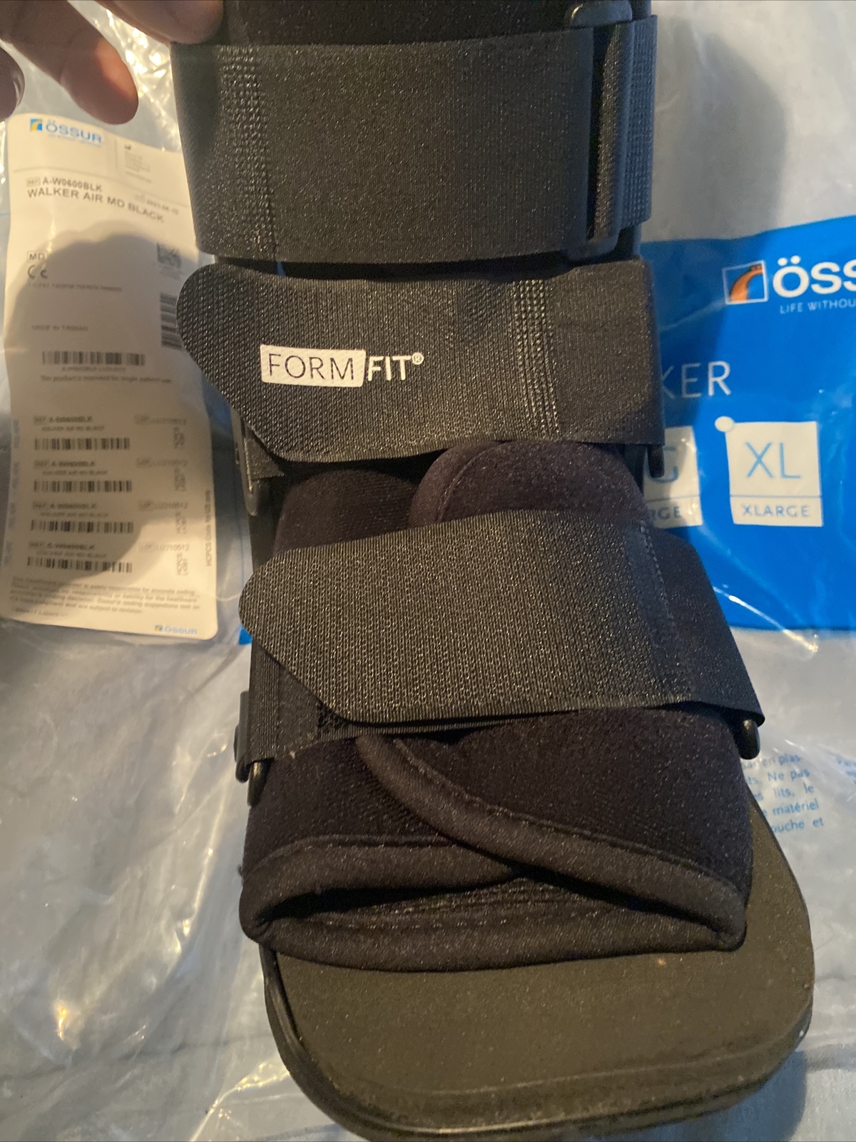 Ankle Walker Boot Walking Foot Broken Leg Brace Shoe Rössur Form Fit Air Walker