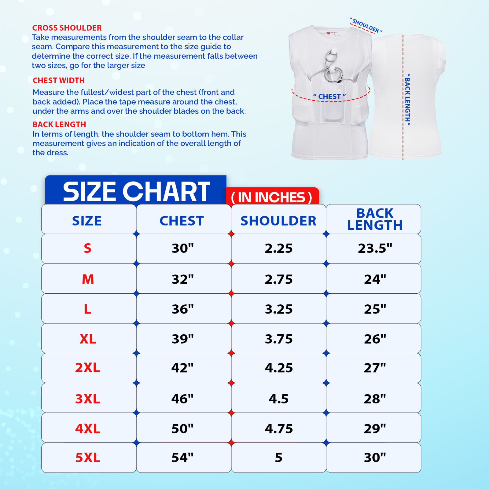 LVAD Women’s HeartMate Tank Top – White Comfortable LVAD Wear, S to 3XL