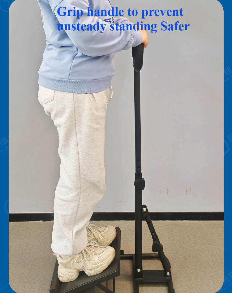 Rehabilitation Training Ankle Stretching Board Handle Grip Adjustable Stabilized