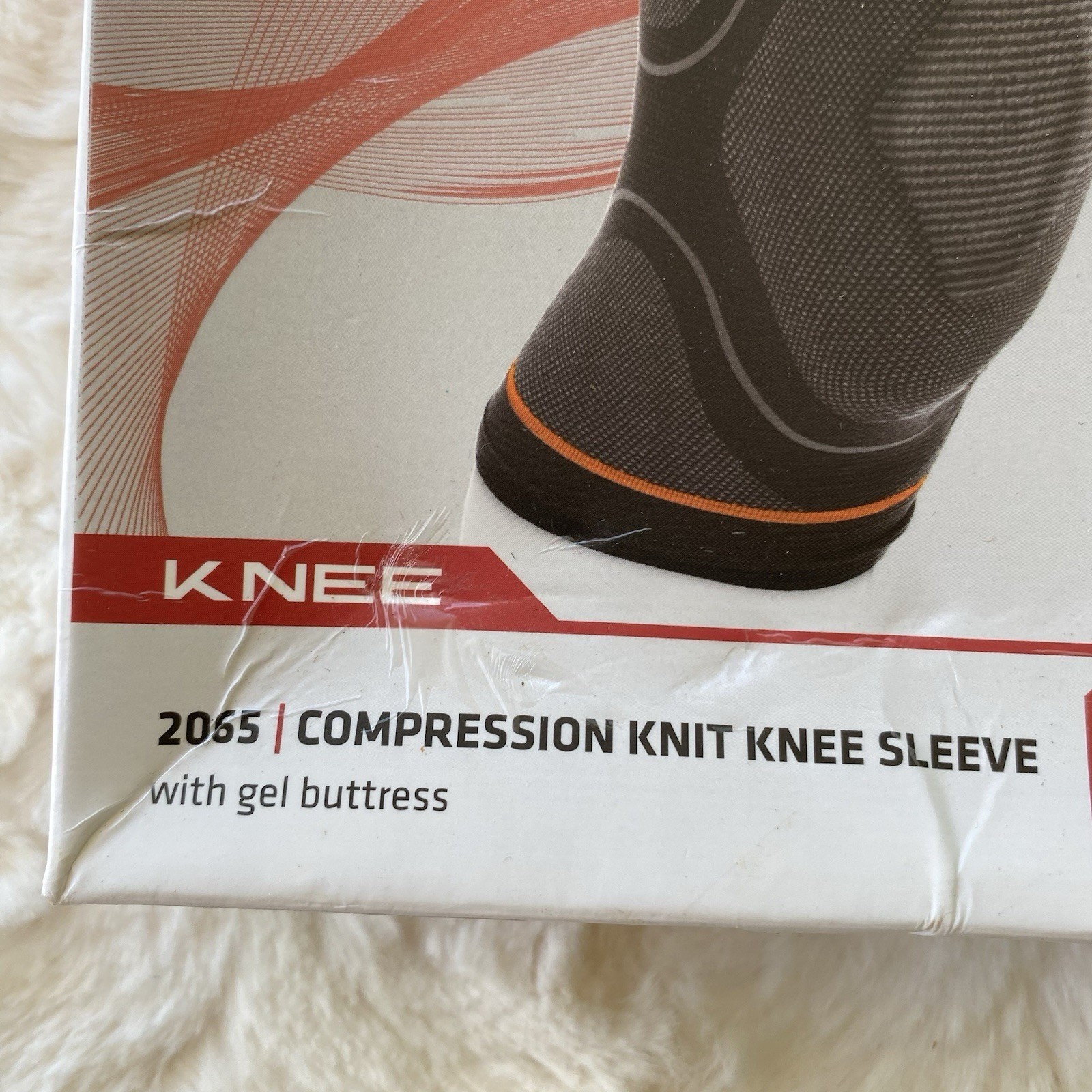Shock Doctor Compression Knit Knee Sleeve Size Small Level 2 Gel Buttress 2065