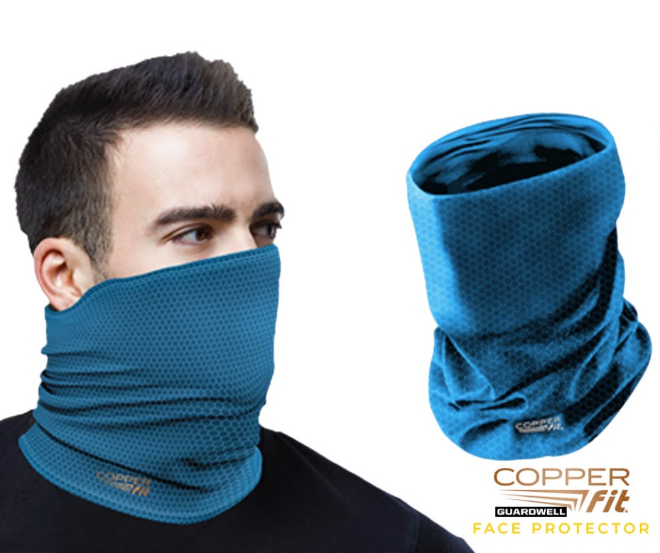 Copper Fit Guardwell Cooling Face Protector – Adult – One Size fits All……NEW
