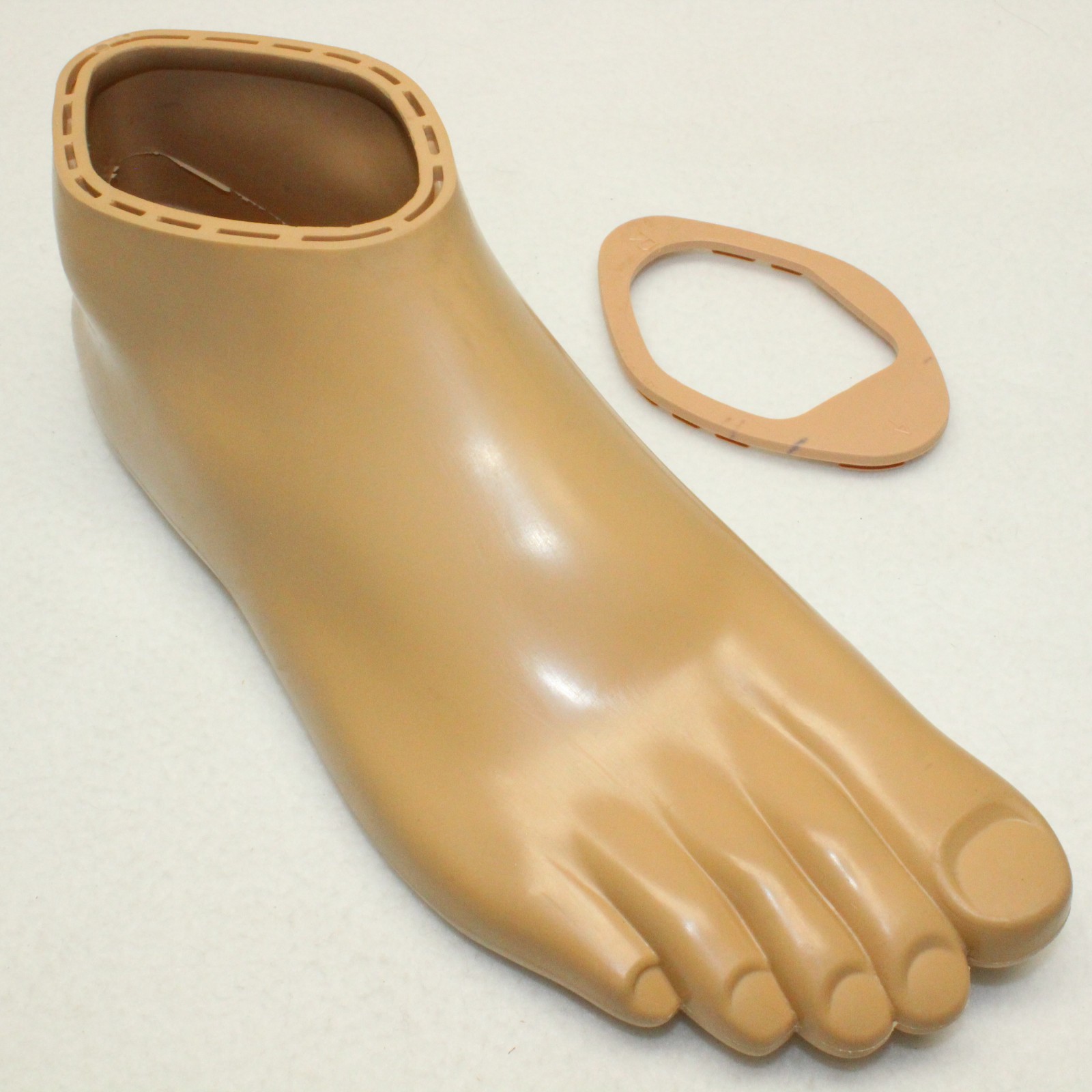 EXCELLENT Ottobock Terion K2 Prosthetic Foot Shell RIGHT Beige ~ Sz 27
