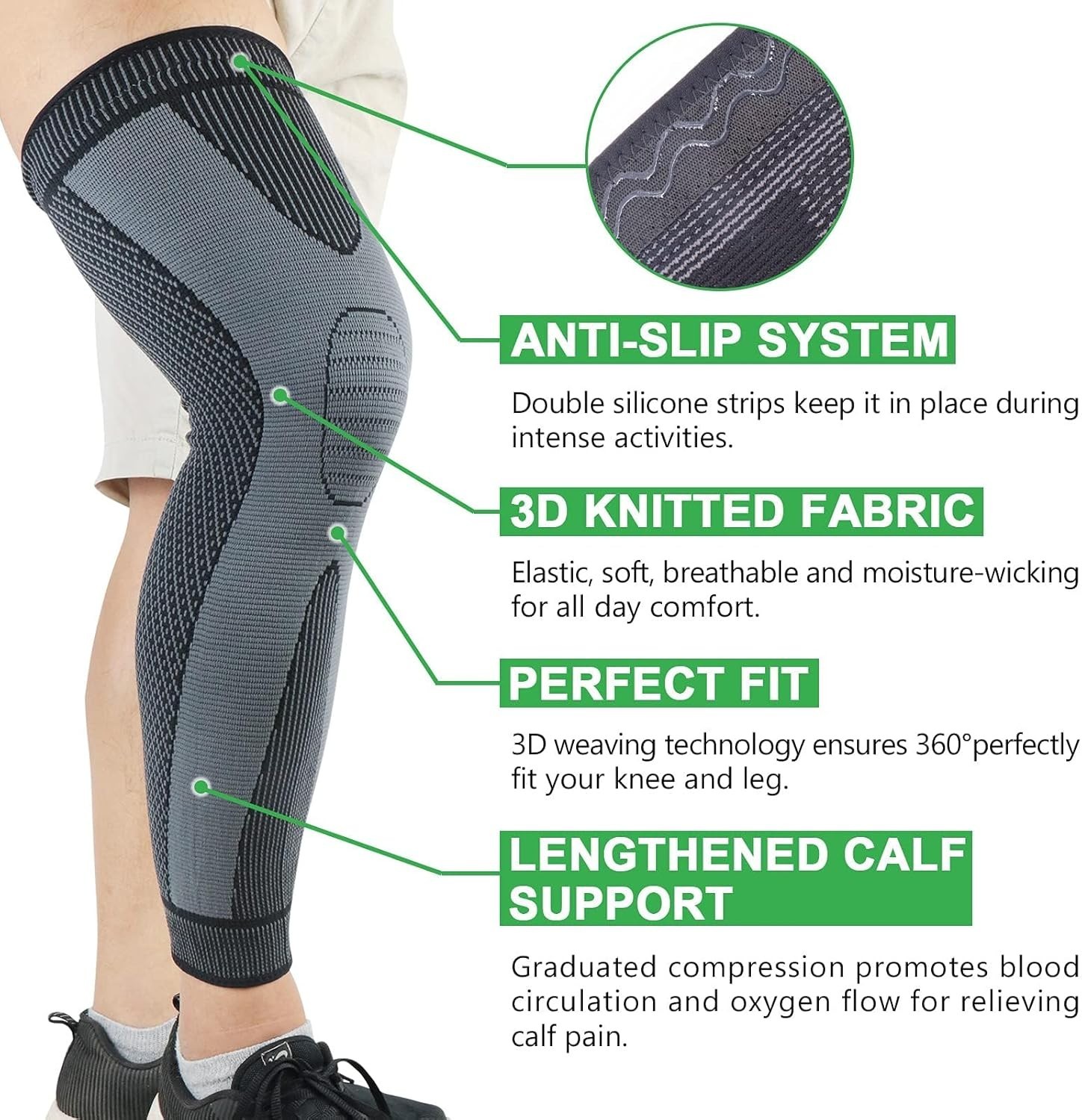 Knee Compression Sleeves – ACL & Arthritis Relief