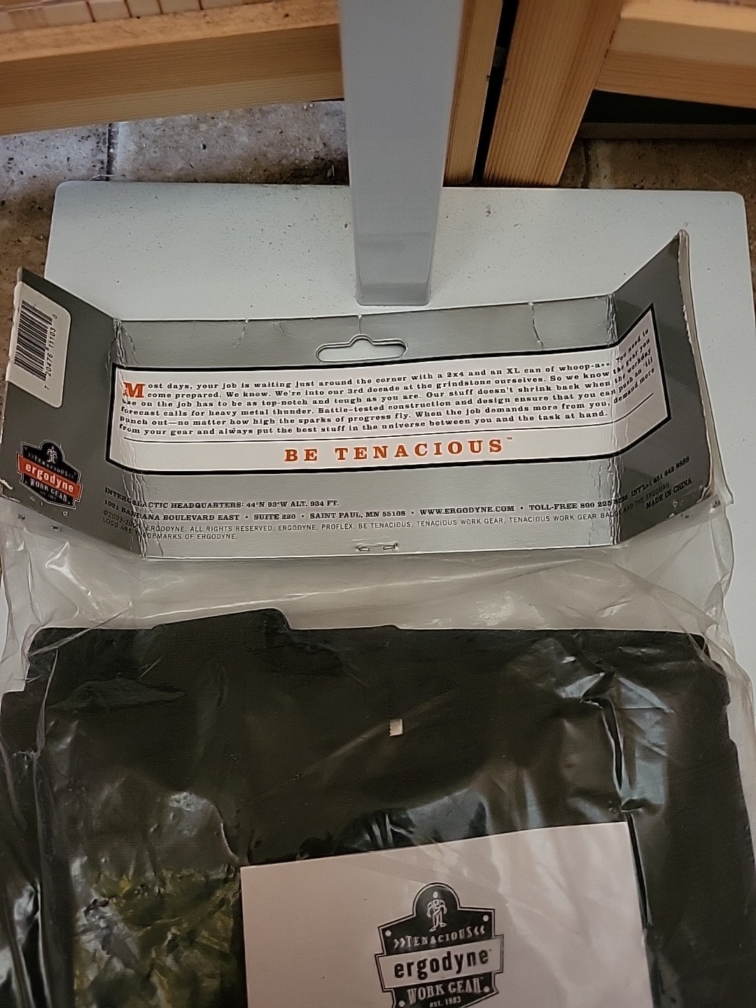 Ergodyne Proflex Tenacious Work Gear Back Support Size Medium Econ 1600 Elastic
