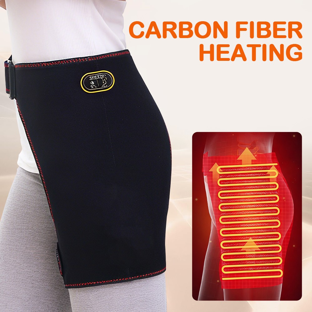 Red Light Therapy Waist Hip Support Brace Heating Pad for Pain Relief