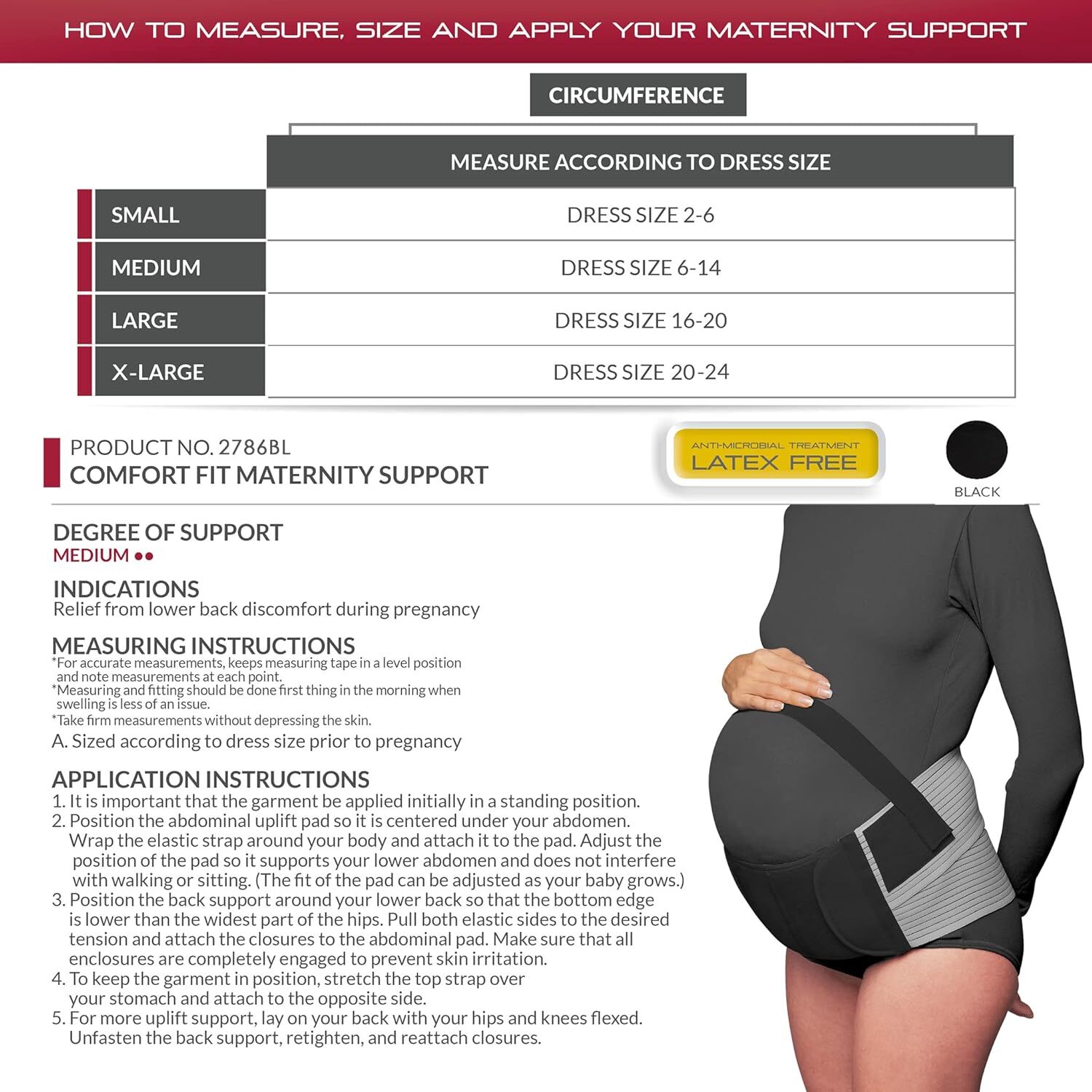 ON SALE !! Maternity Band Abdomen Waist- Back Support Belt Pregnancy Belly Women