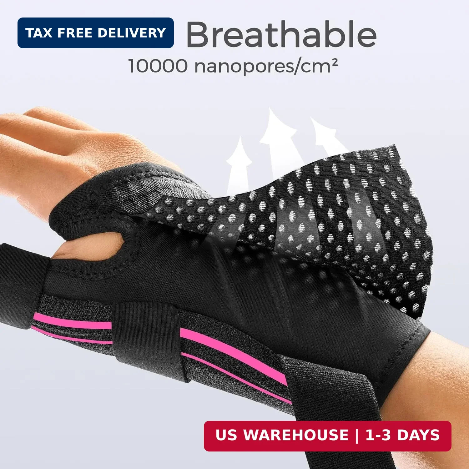 FREETOO Ergonomical Thumb Brace Right Hand or Left Hand for Arthritis Pain and S