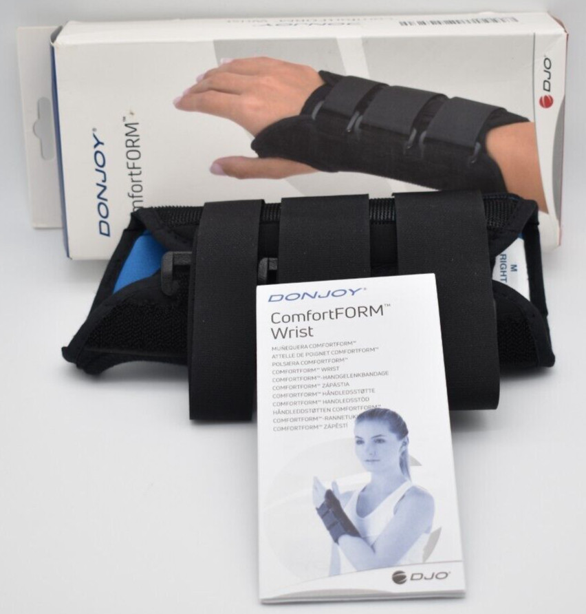 DonJoy ComfortForm Wrist Support Brace / Medium / Right Hand