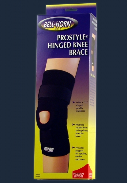 Hinged Knee Brace Patella Stabilizing Wrap Around Sports Support Prostyle Sprain