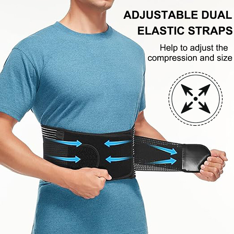 Orthopedic Lumbar Lower Back Support Belt Brace Sciatica Pain Relief Mens Women