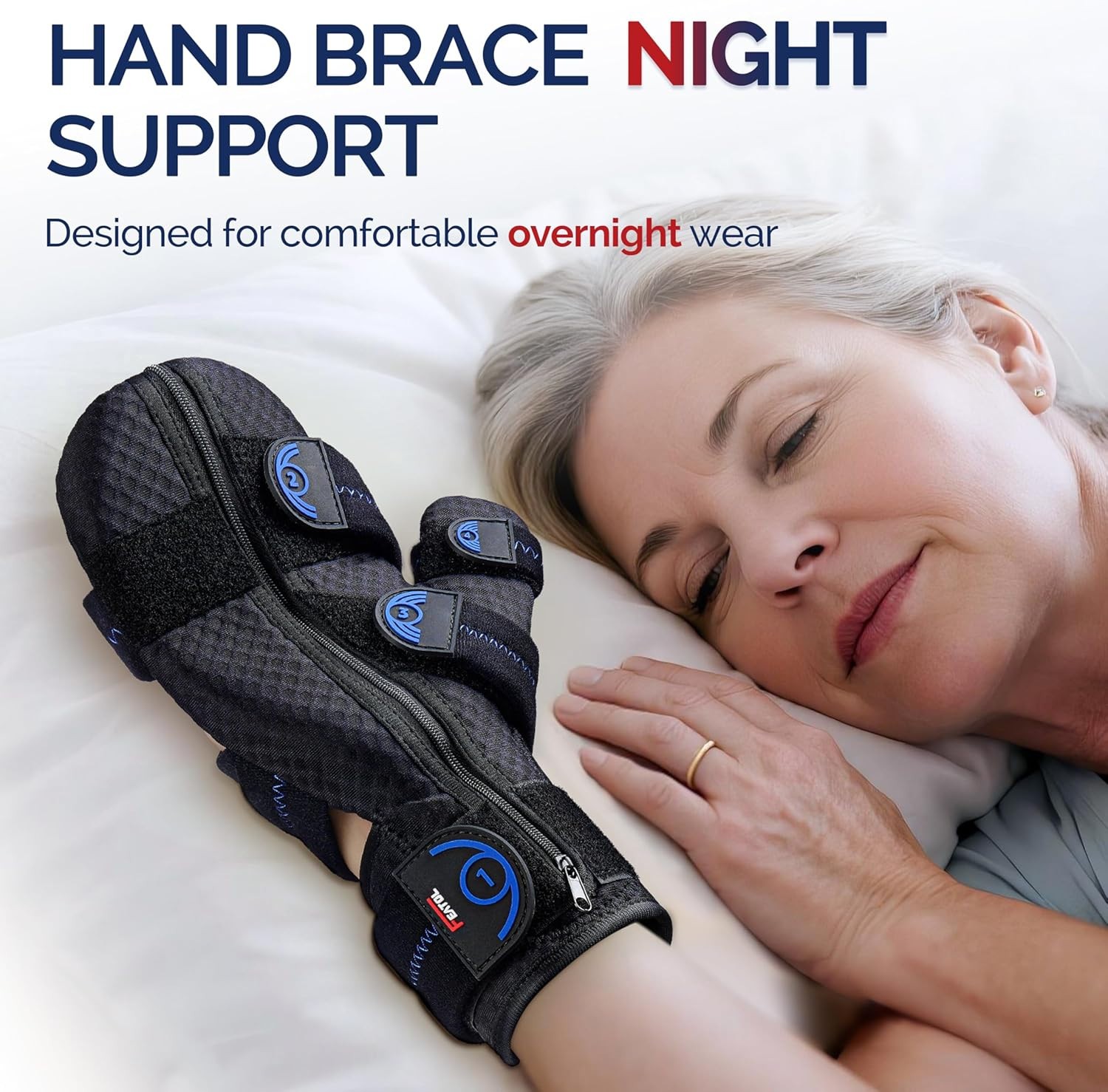 Resting Hand Splint with Thumb Support – Left – Small/Medium