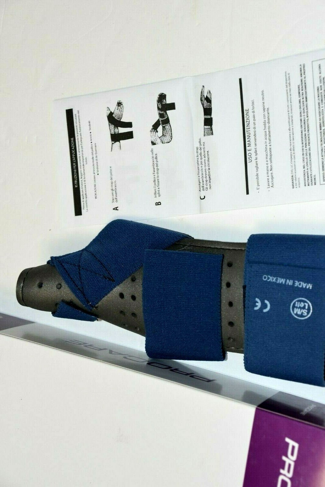 DJO PROCARE THUMB SPICA LT S/M NEW 79-87114