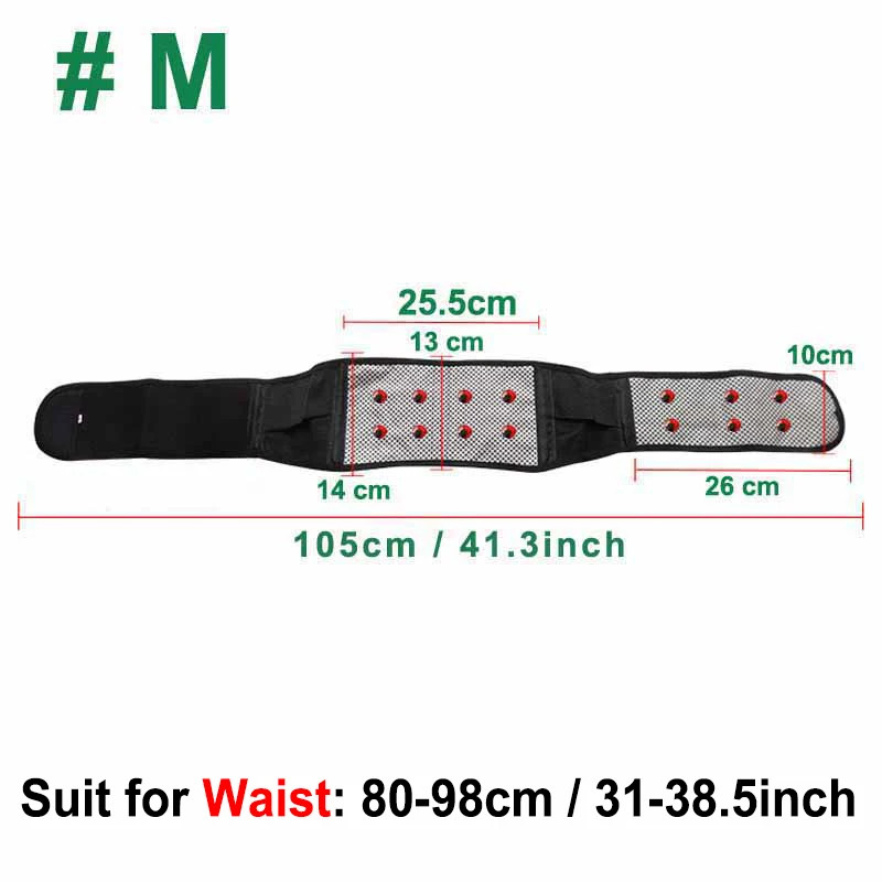 Adjustable Lower Back Brace Lumbar Support for Men Women Waist Belt Pain Relief