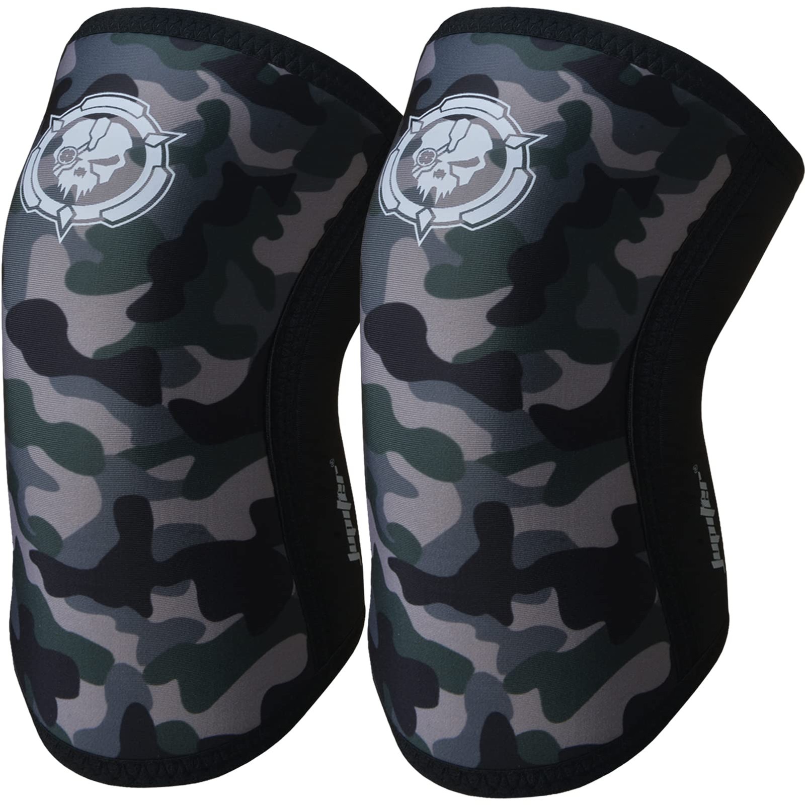 Knee Sleeves (1 Pair), 7mm Compression Braces for XX-Large, Camo