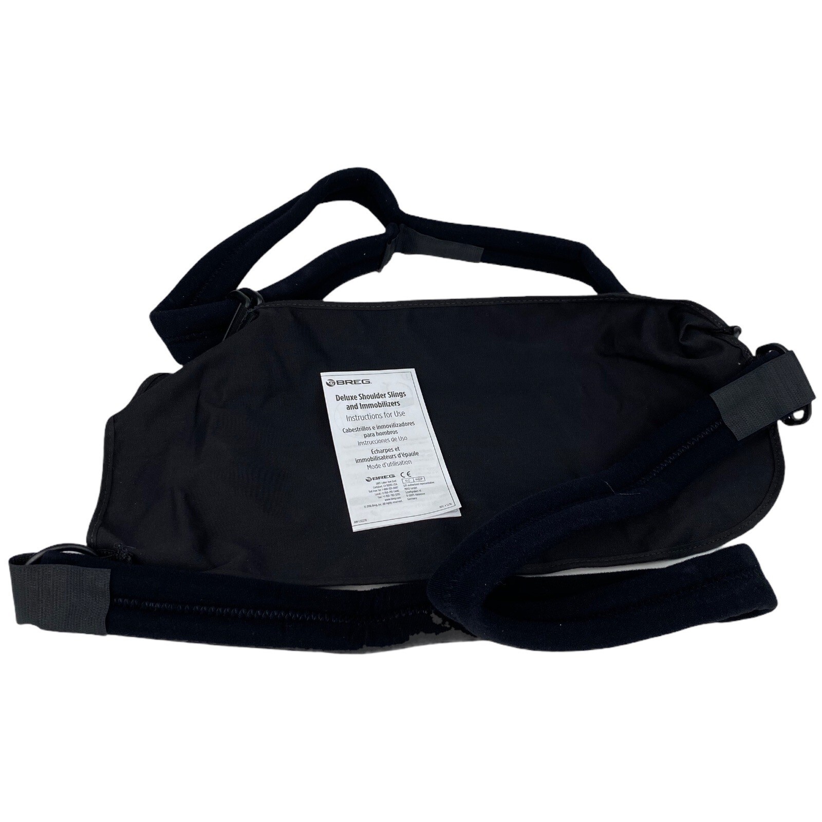 BREG DLX Shoulder Immobilizer VP20105-050 XL Left/Right BLACK NEW IN BOX