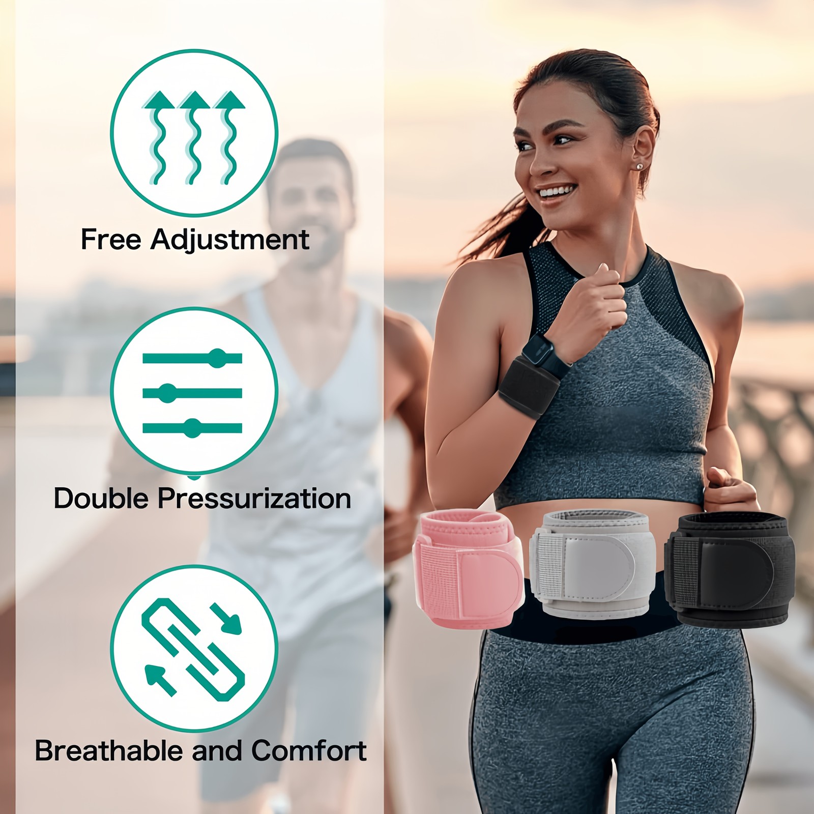 Breathable Wristbands for Gym, Typing, Basketball – Injury Prevention Support