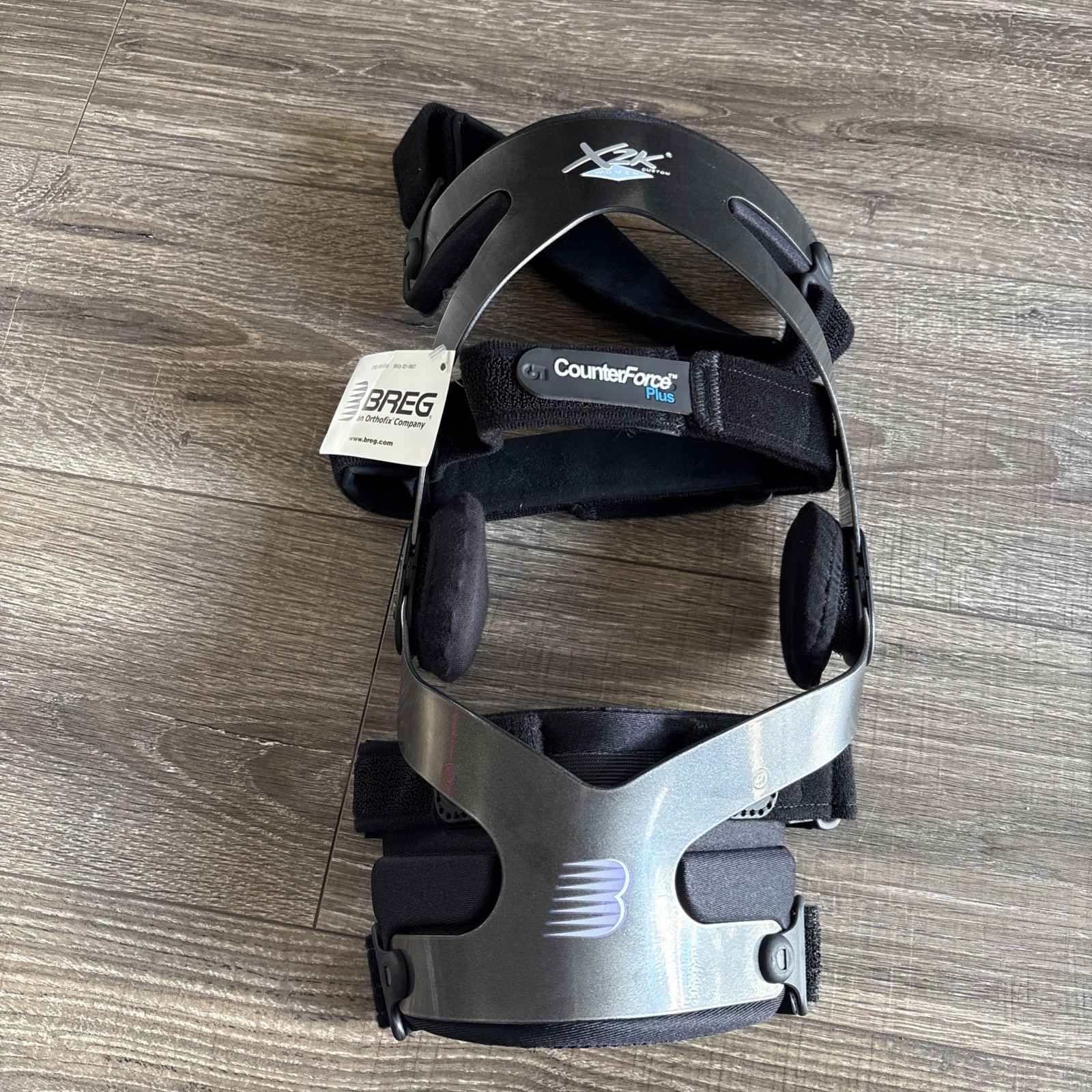 Breg X2K Women’s Black RIGHT Knee Brace NWT L/XL