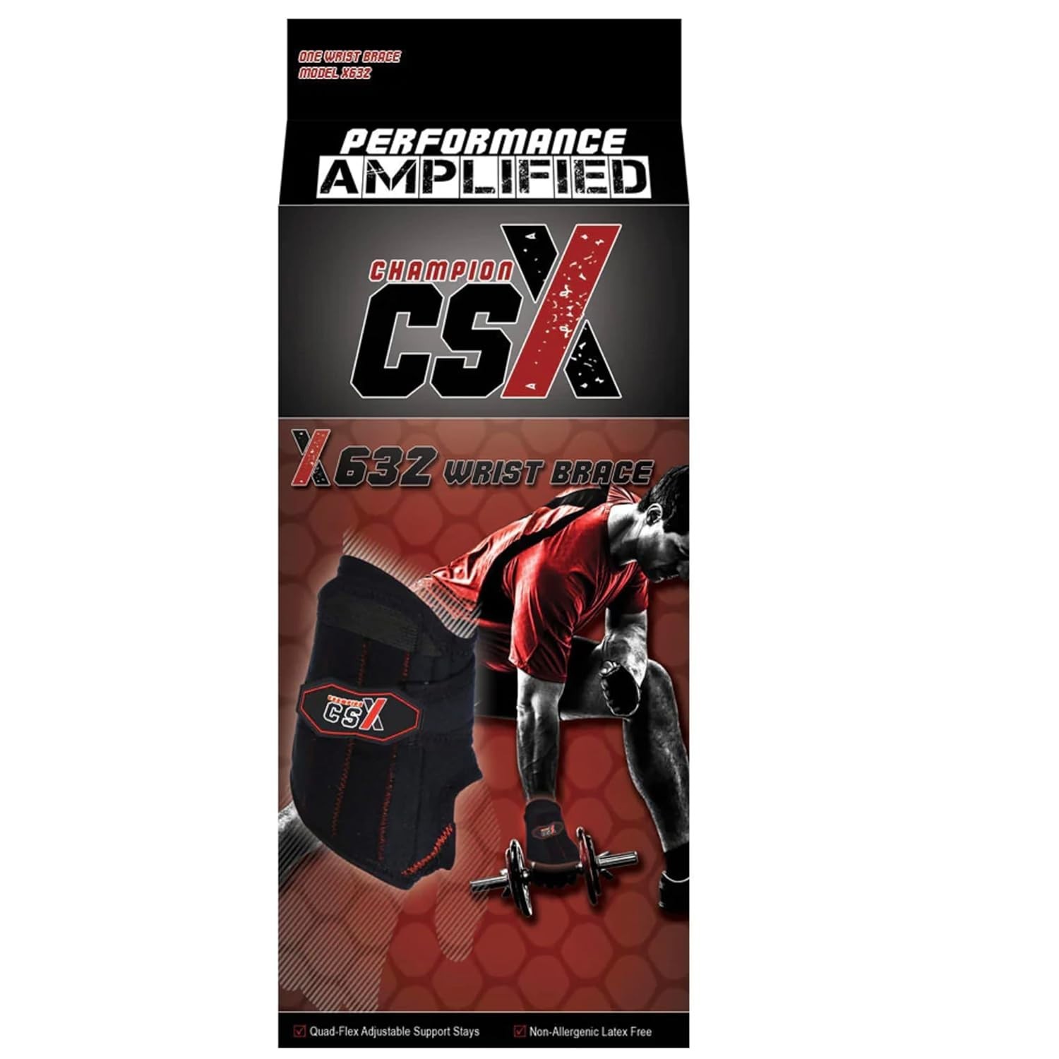 CHAMPION CSX X632 WRIST BRACE COMPRESSION STRAP MEN / WOMEN UNISEX