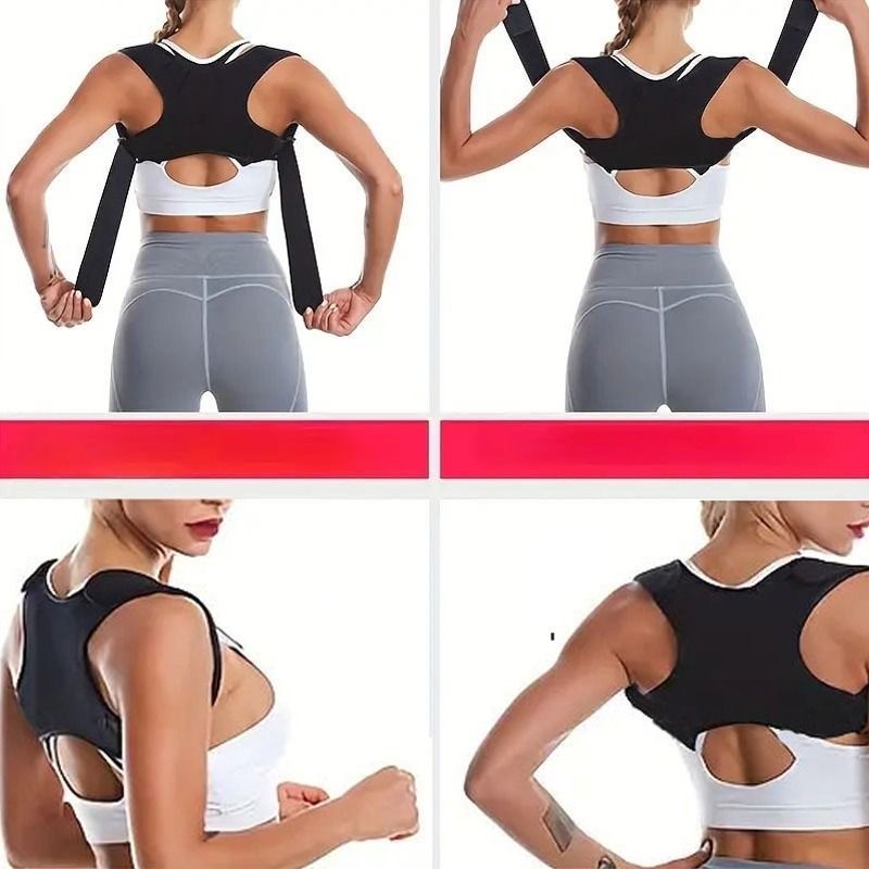 Back Posture Corrector Shoulder Straight Support Brace Belt Therapy Men Women