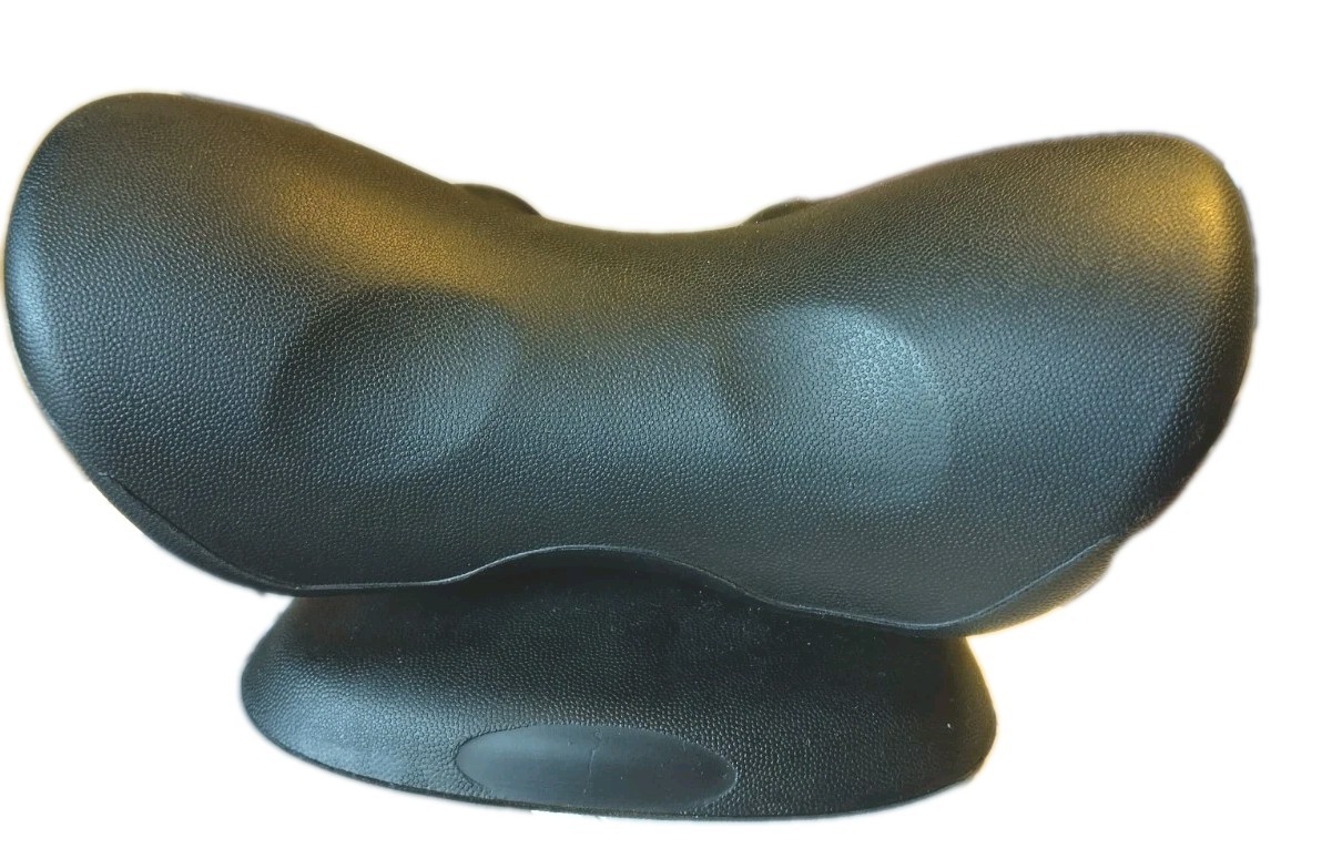 Neck Stretcher Cervical Chiropractic Pillow for Pain Relief Black