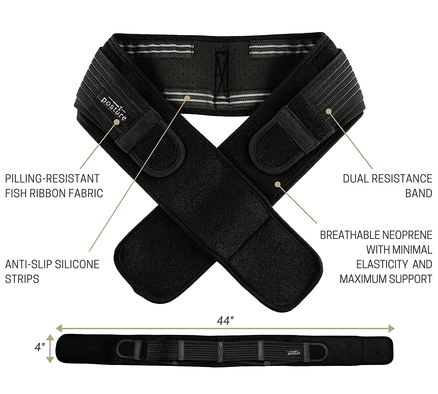 Sacroiliac Hip Belt Alleviates Sciatic Pelvic Lower Back Leg Sacral Nerve Pain