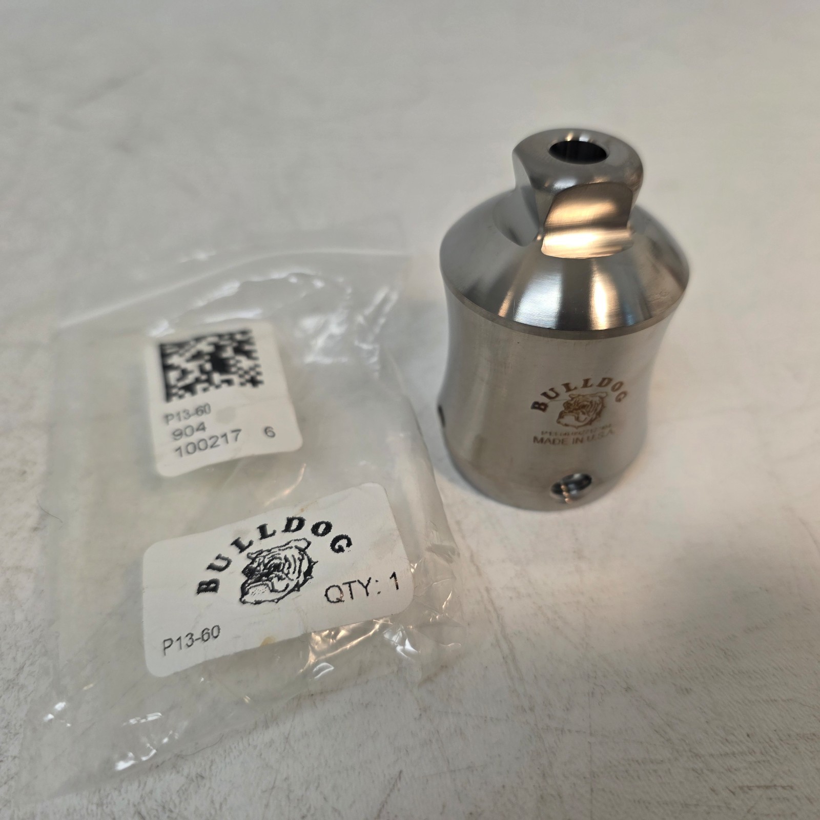 Bulldog Titanium Male to Female Adapter 60 mm Prosthetic P13-60 Pyramid