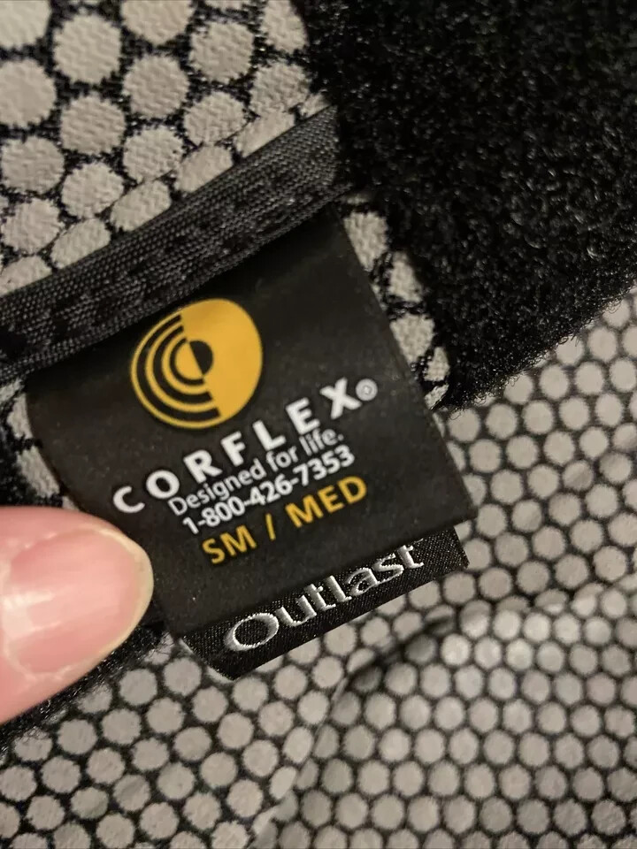 Corflex Outlast Lace Align Spine Lumbar Orthosis Back Brace Sm / Med $279 MSRP