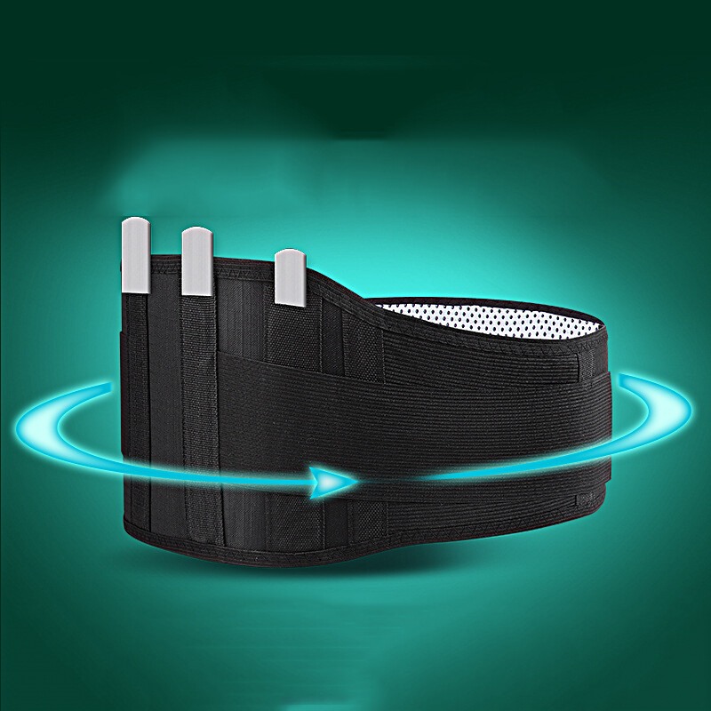 Lower Back Support Belt Adjustable Waist Brace Lumbar Pain Relief for Men Women