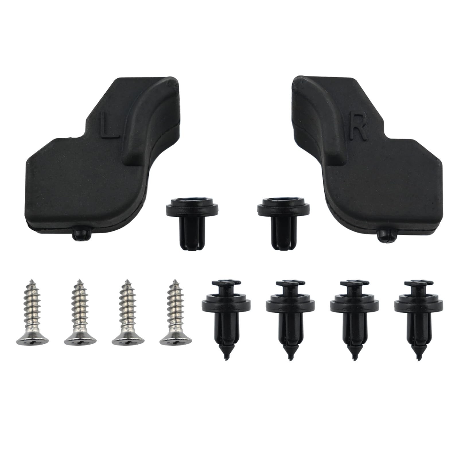 Upgraded Left & Right Tailgate Bumper Stopper Rubber Bushing FL3Z99439A00A Compa