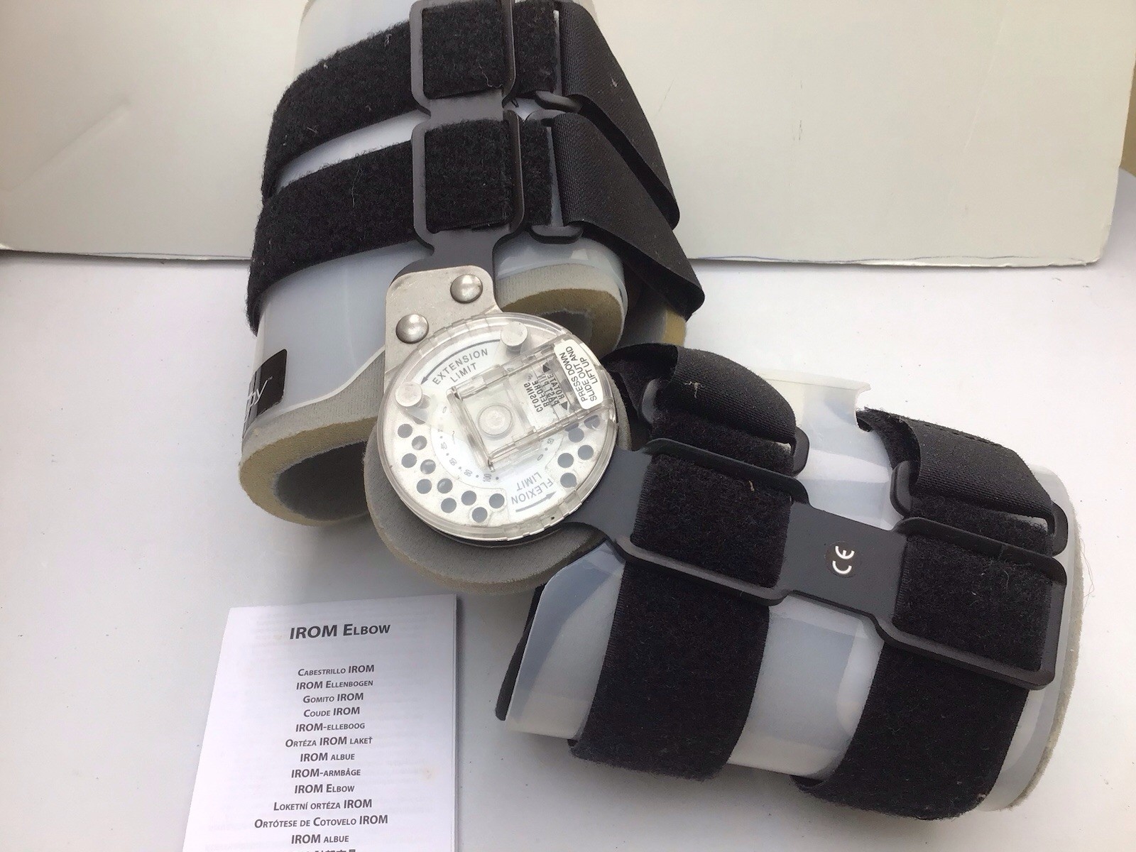 DonJoy IROM Elbow Brace Post-Op Hinged Range of Motion Orthopedic Splint ROM