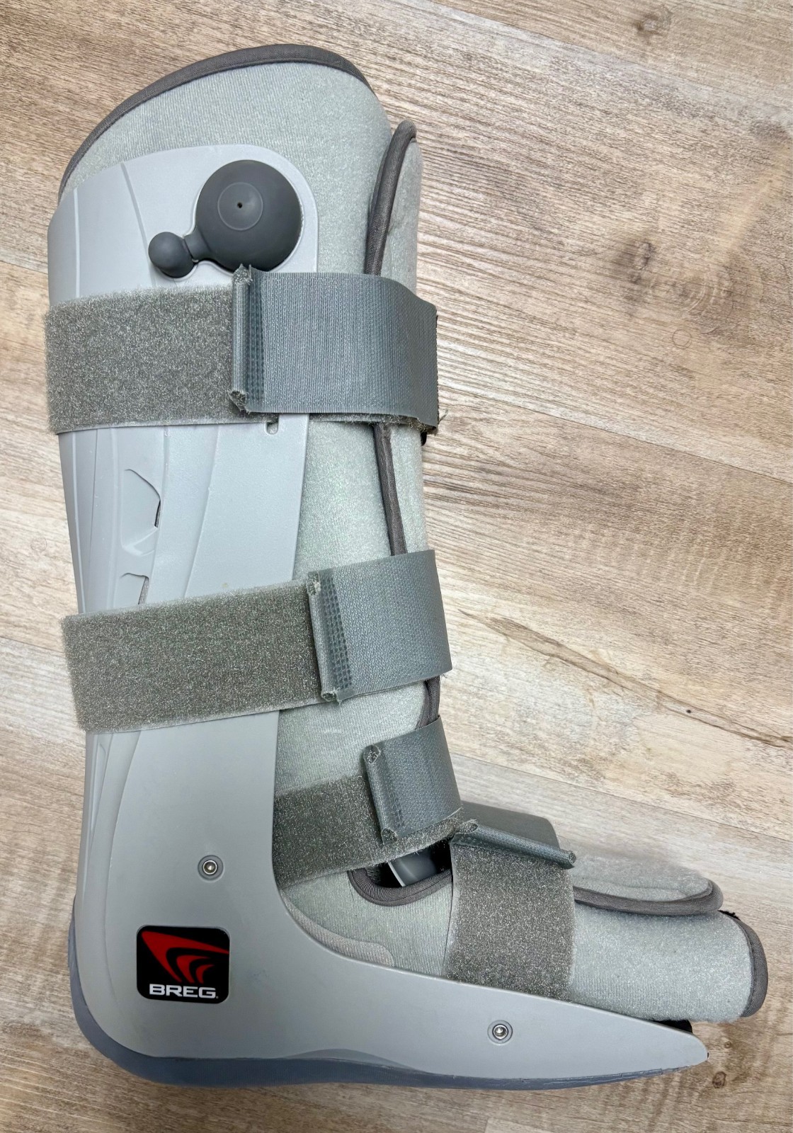 BREG GENESIS FULL SHELL WALKER 3 STRAP TALL MEDIUM SIZE PUMP WALKING BOOT
