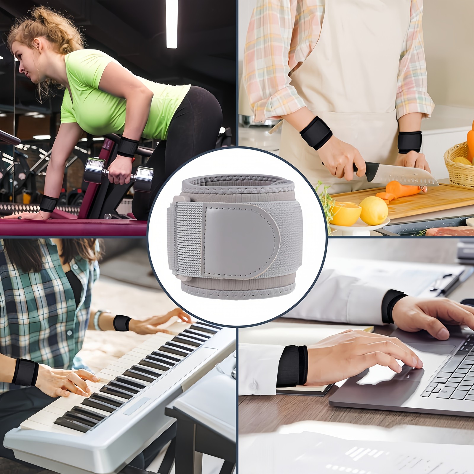 Breathable Wristbands for Gym, Typing, Basketball – Injury Prevention Support