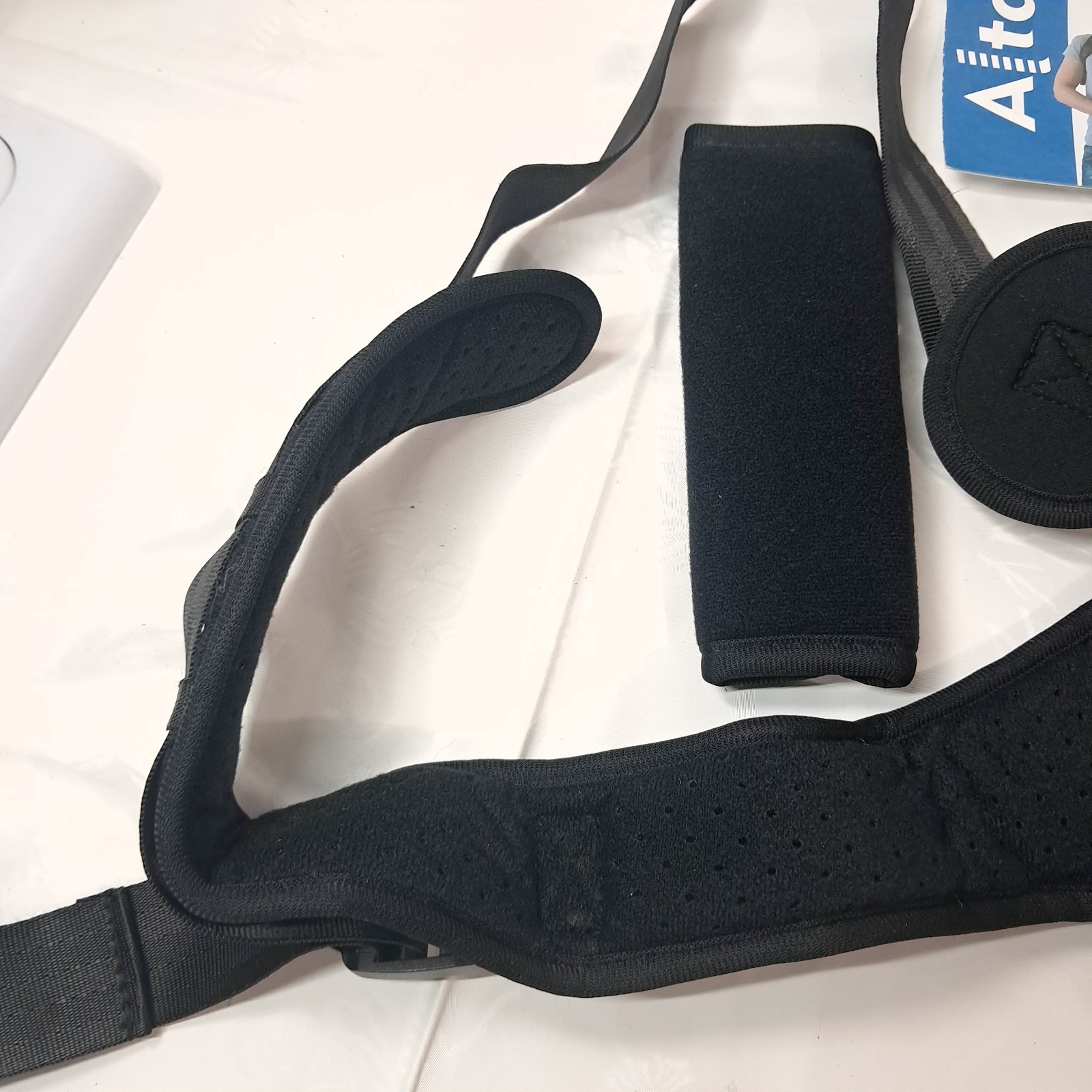 Altapolo Posture Corrector Upper Back Unisex black adjustable brace Alta Polo