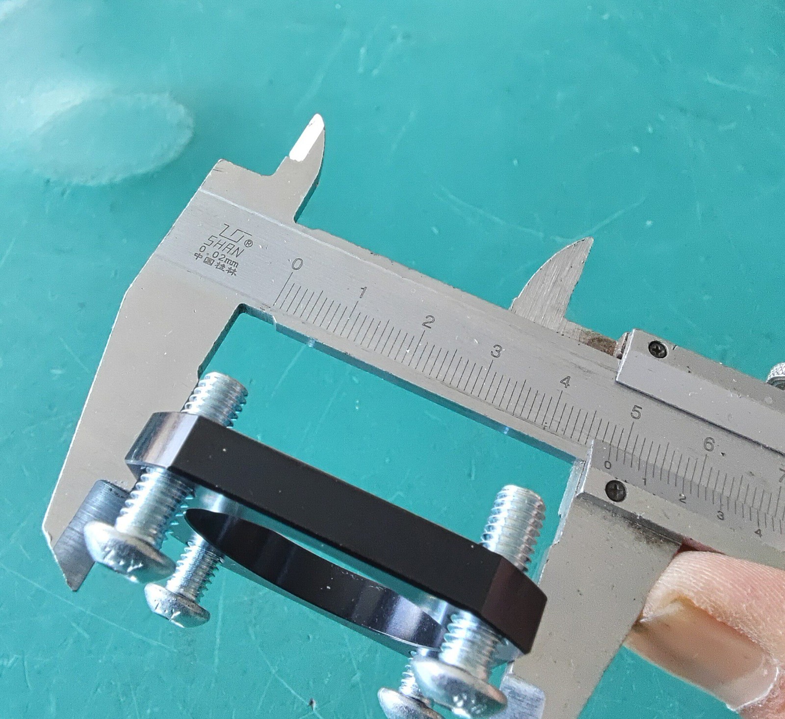 Adjustable Prosthetic Connection Plate Clamp – Aluminum Alloy, Lightweight 39g