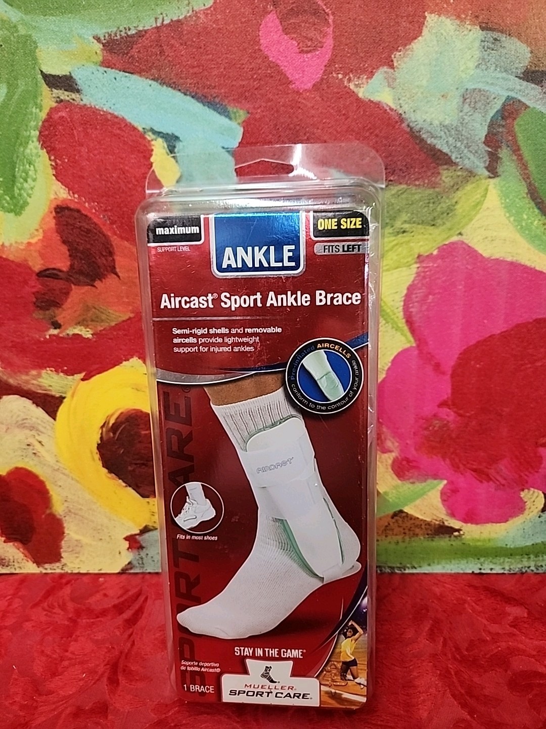 MUELLER Sport Care Aircast Sport Ankle Brace One Size New In Package
