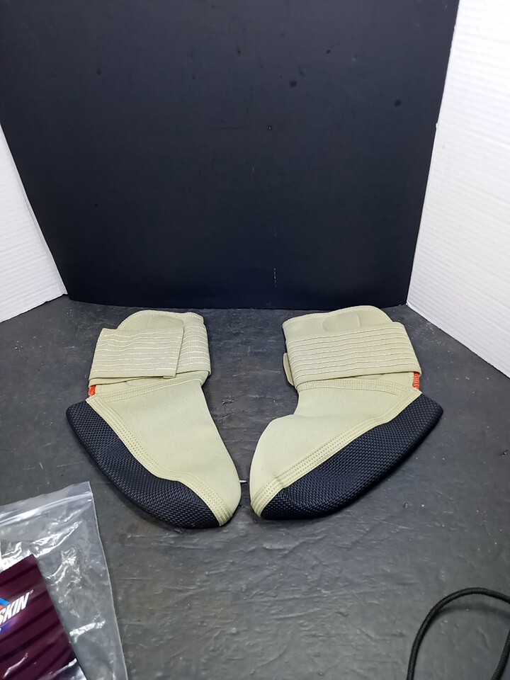 ❤️ Vtg One Pair of Thermoskin W/ Trioxon Ankle AFG Feet Stabilizer Beige XL NOS