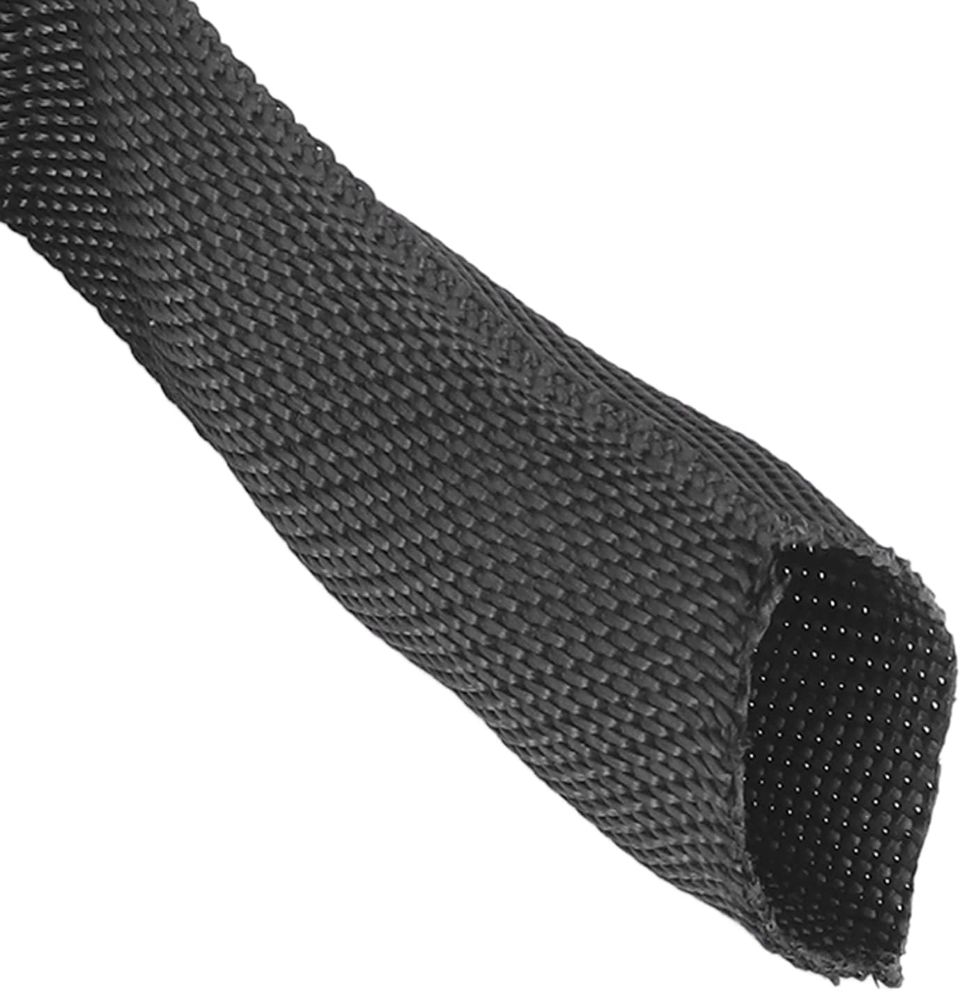 Winch Rope Protector Sleeve 1M for 5cm/1.97in Wide Cable Chain Cover