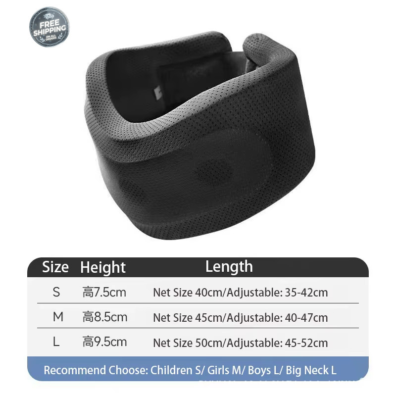 Adjustable Neck Brace Support Soft Foam Cervical Collar Neck Pain Relief Unisex