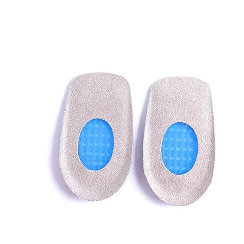 New Silicone Gel Orthopedic Insoles Back Pad Heel Cup for Calcaneal Pain Health