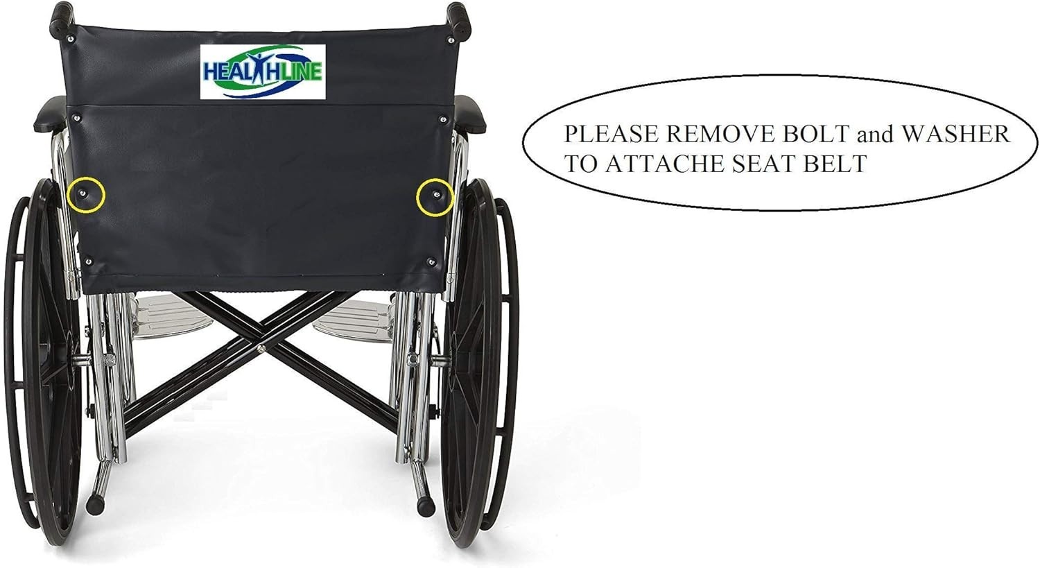 Durable Wheelchair Safety Harness with Easy Adjustment – Fits up to 48 Inches