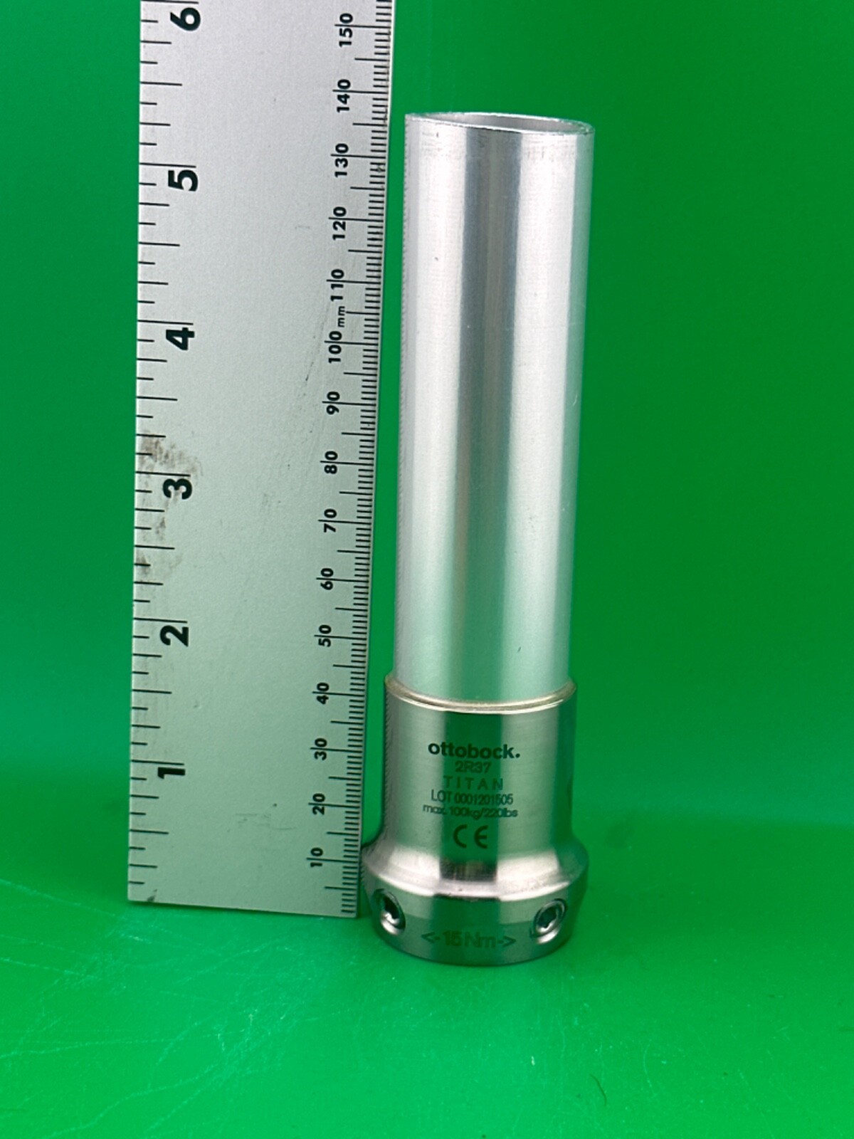 prosthetic pylon w/ glue female, 30mm parts. Otto Bock 2R37