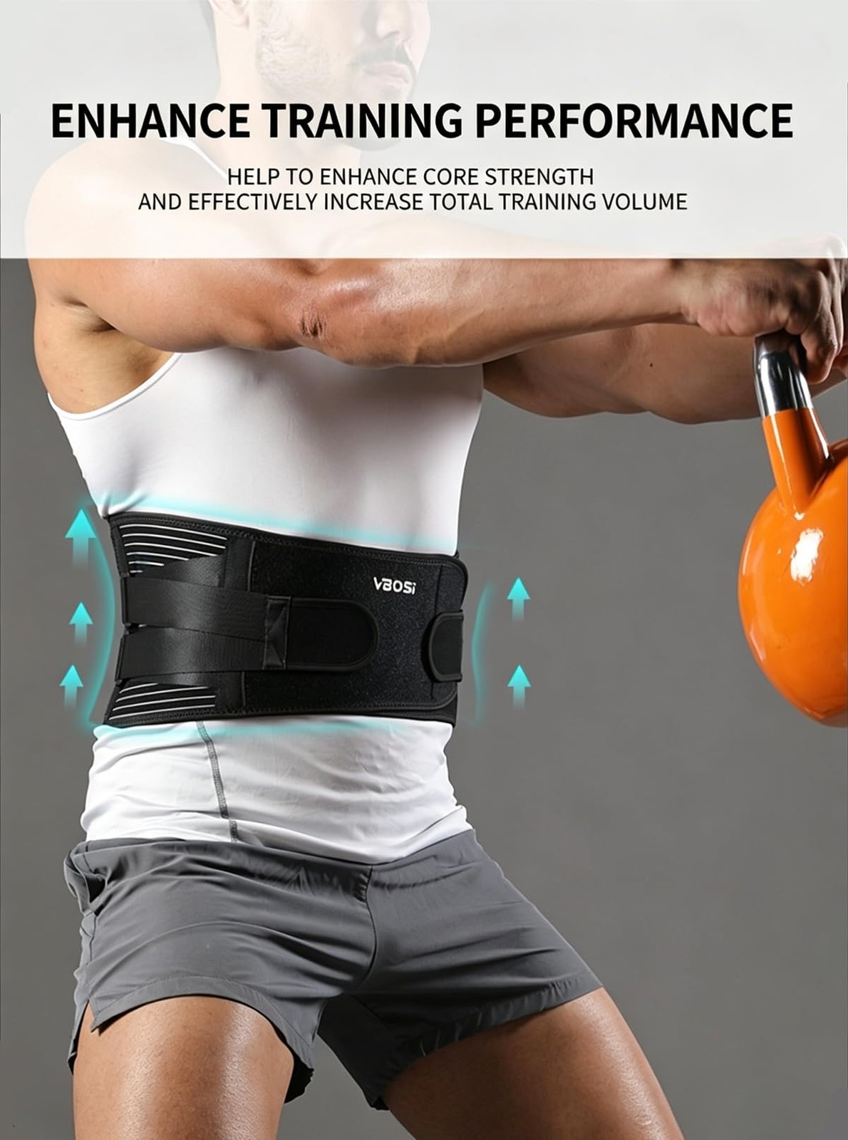 Back Brace for Men Lower Women, Adjustable XX-Large, Black