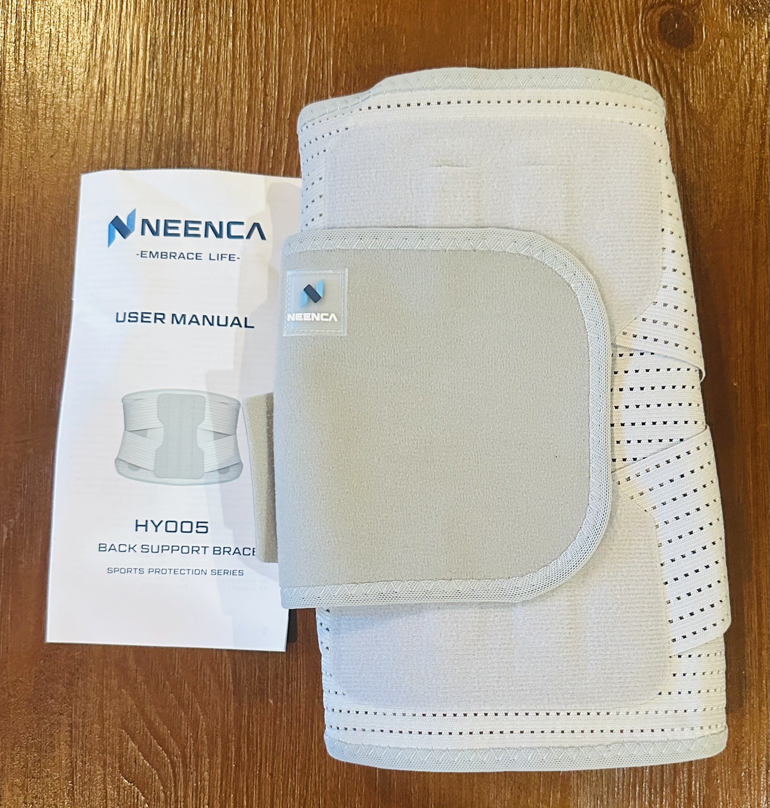 NEENCA Professional Back Brace for Herniated Disc, Lower Back Pain Relief, Lumba