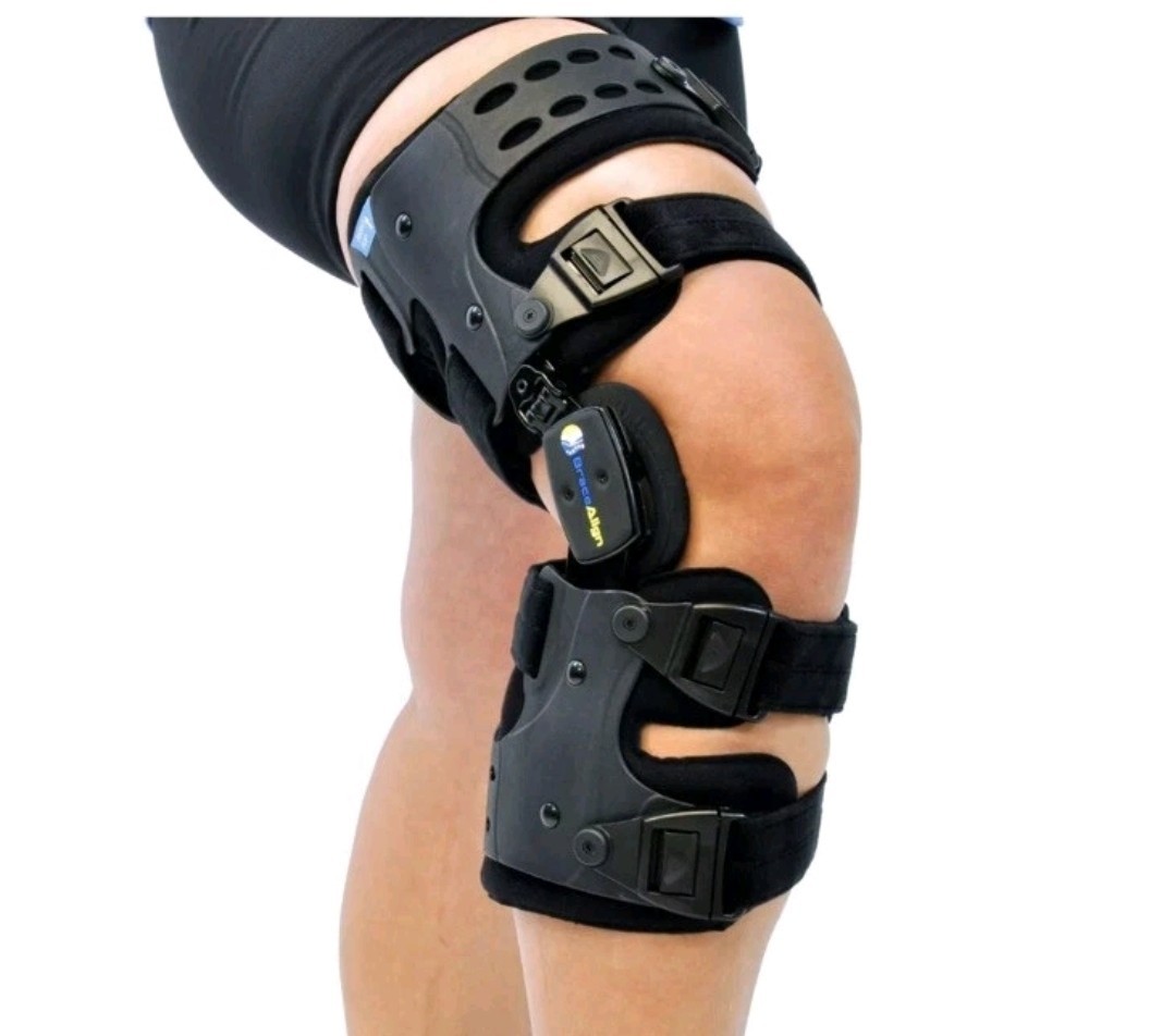 Osteoarthritis Unloader Adjustable ROM Stabilizing Knee Brace L1851 and L1843